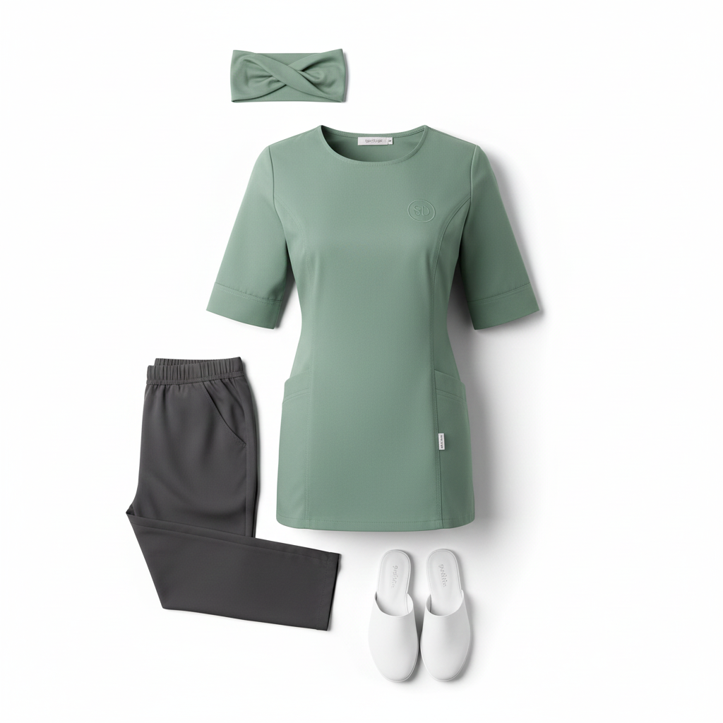 The Black Stylist Apron & Shirt