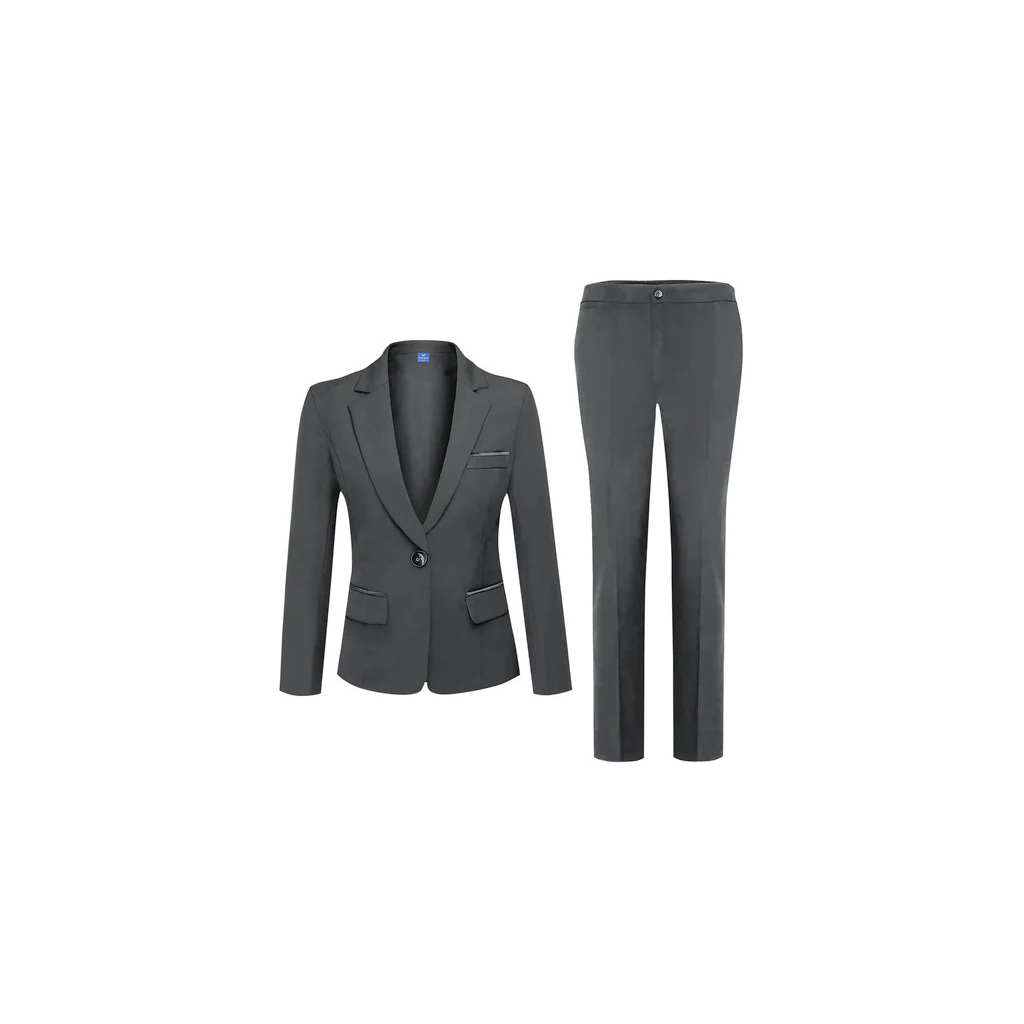 The Executive Essential Two-Piece Suit (Charcoal Grey)